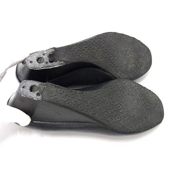 TORY BURCH トリーバーチ レザー ヒール パンプス 表記サイズ 38 1/2 (約25.cm) 靴 シューズ レディース ブラック系 DF7031 | TORY BURCH | 03