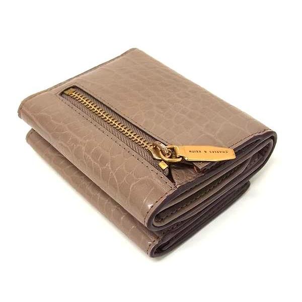 CHARLES ＆ KEITH □美品□ & チャールズアンドキース レザー 三