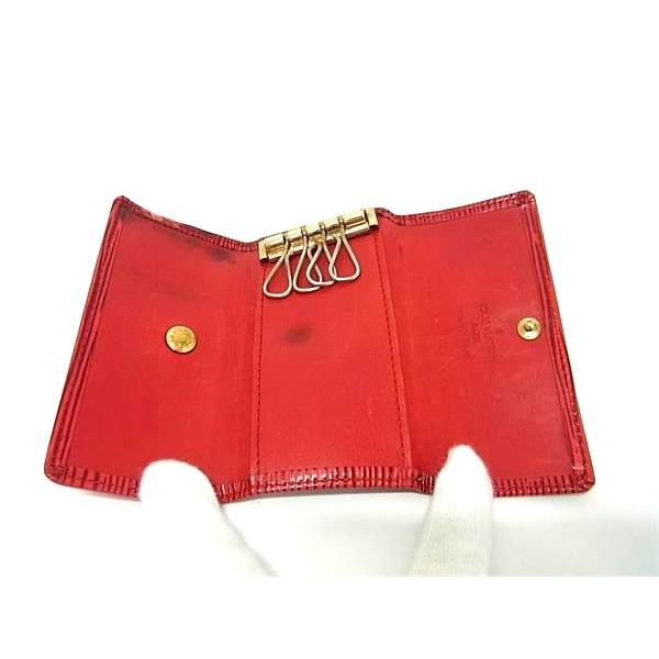 LOUIS VUITTON ルイヴィトン M63827 エピ ミュルティクレ4 4連 キー