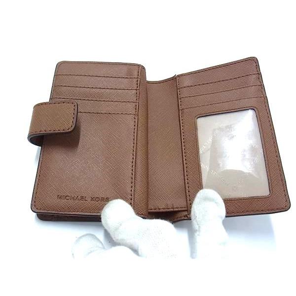 ■美品■ MICHAEL KORS マイケルコース レザー 二つ折り 財布 ウォレット 小銭入れ 札入れ レディース ブラウン系 DG9230 | MICHAEL KORS | 02
