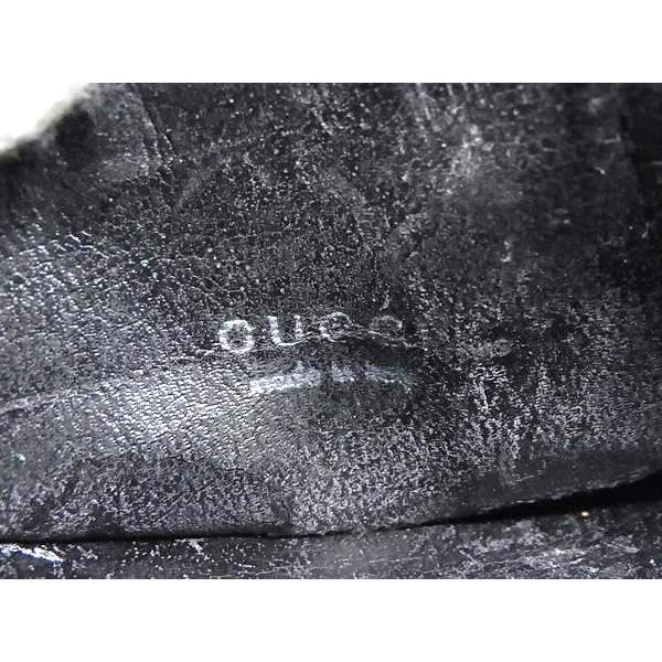 GUCCI □美品□ グッチ 039 1669 0651 バンブー ナイロンキャンバス  