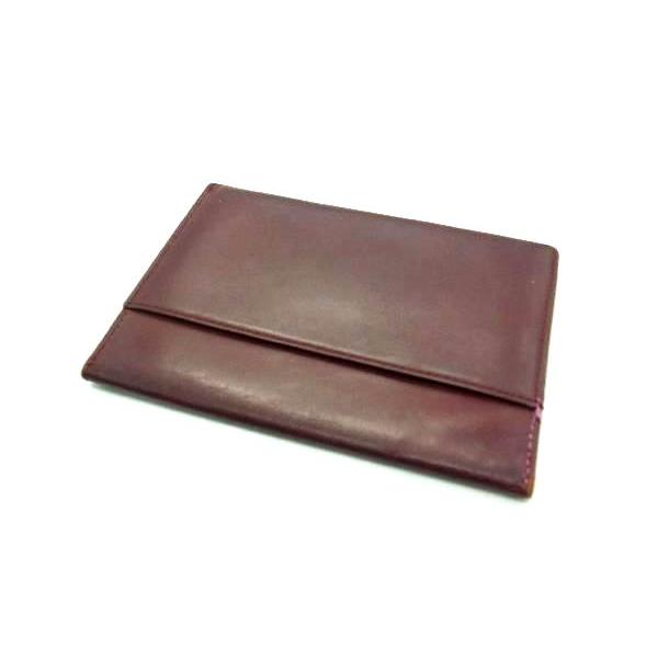 ■美品■ カルティエ マストライン レザー カードケース カード入れ レディース メンズ ボルドー系 DH2695 | Cartier | 01
