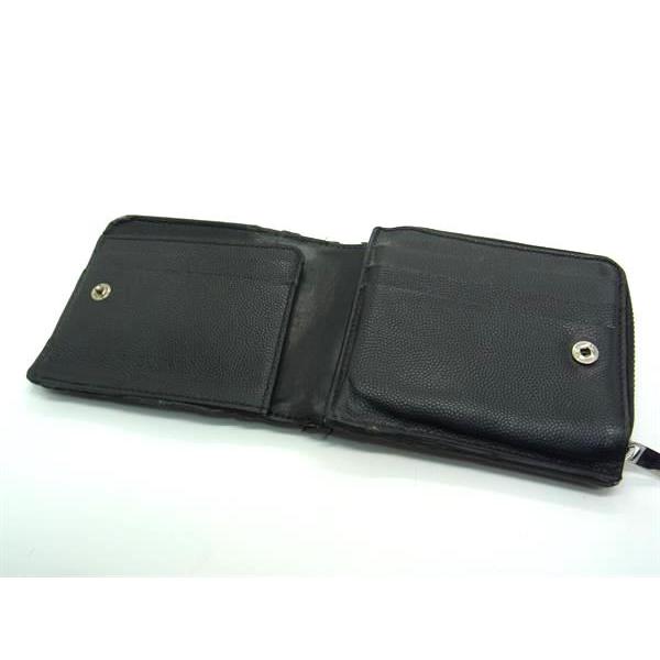 SAINT LAURENT サンローラン レザー 二つ折り 財布 ウォレット 札入れ 小銭入れ ブラック系 DH3261 | SAINT LAURENT | 02