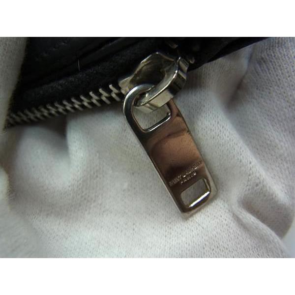 SAINT LAURENT サンローラン レザー 二つ折り 財布 ウォレット 札入れ 小銭入れ ブラック系 DH3261 | SAINT LAURENT | 07