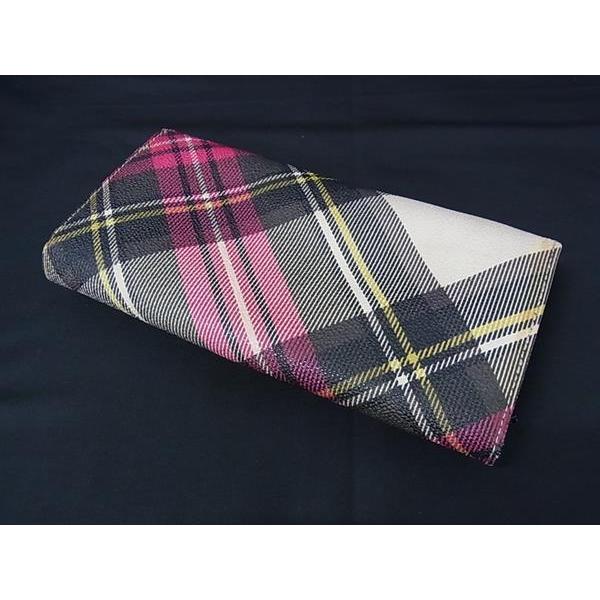 ヴィヴィアンウエストウッドチェック柄 マルチカラー 長傘