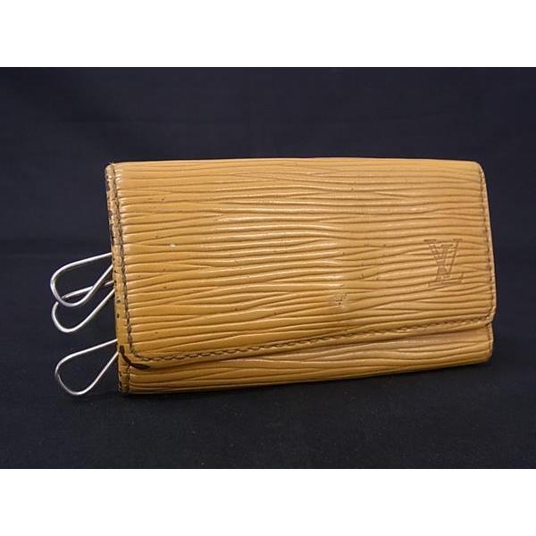 ルイヴィトン ミュルティクレ4 エピ イエロー M63829 LOUIS VUITTON（ルイ・ヴィトン） M63829 エピ ミュルティクレ4 4連