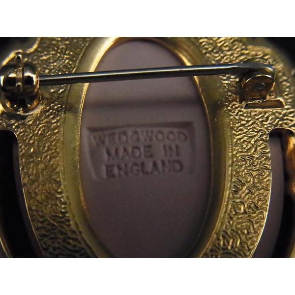 ■極美品■ WEDGWOOD ウェッジウッド ジャスパー カメオ ピンブローチ ピンバッジ アクセサリー レディース ピンク系×ゴールド系 DH8979 | WEDGWOOD | 03