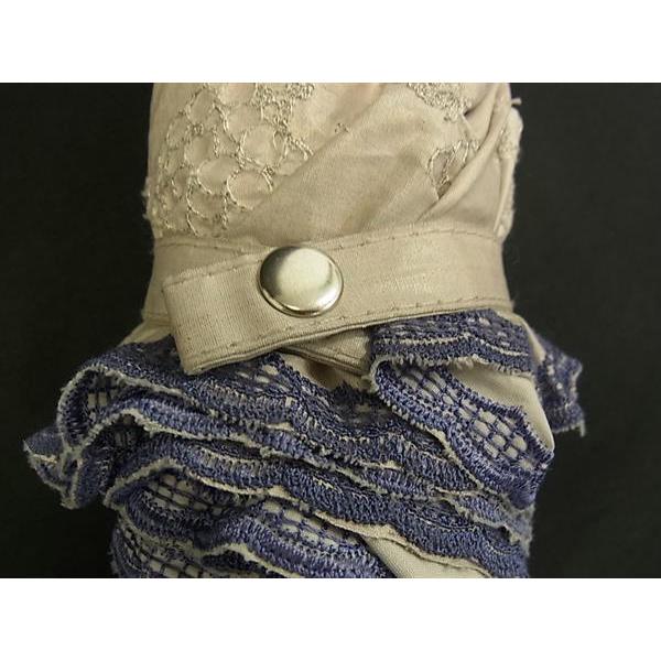 CELINE セリーヌ チェリー さくらんぼ柄 刺繍 3段折り 日傘 折りたたみ傘 折り畳み傘 高級傘 アイボリー系×マルチカラー DI3200 | CELINE | 06