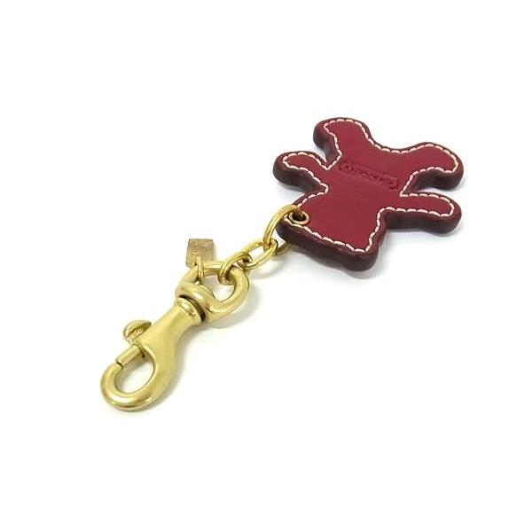 COACH □美品□ コーチ シグネチャー くま ベア レザー