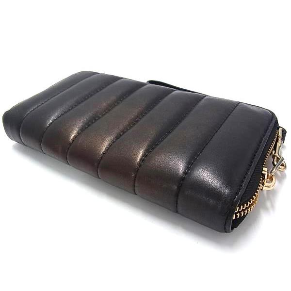 COACH □美品□ コーチ C4454 レザー キルティング ラウンド