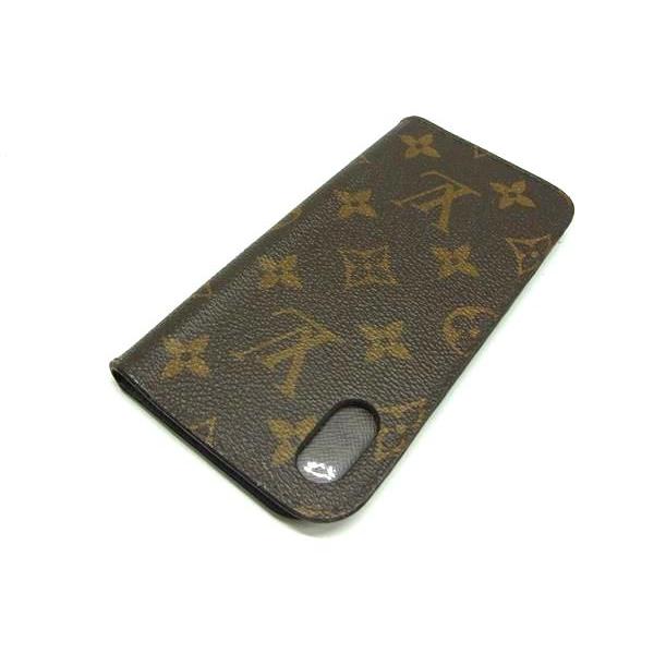 【新品】ルイ ヴィトン IPHONE X/XS フォリオ M63443 LOUIS VUITTON（ルイ・ヴィトン） M63443 モノグラム フォリオ iPhoneX