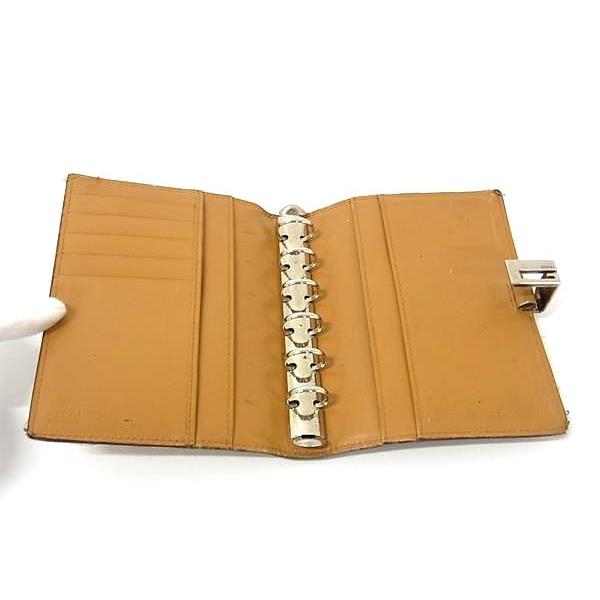 GUCCI グッチ 031 1408 1015 レザー 6穴式 手帳カバー