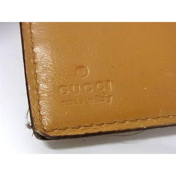 GUCCI グッチ 031 1408 1015 レザー 6穴式 手帳カバー