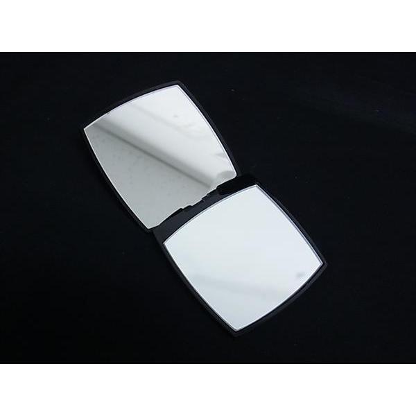 ■美品■ CHANEL シャネル ココマーク ミロワールドゥーブルファセット 折り畳み コンパクトミラー 拡大鏡 ブラック系 DJ1901 | CHANEL | 02