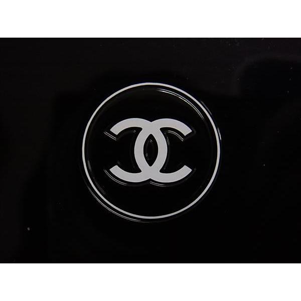 ■美品■ CHANEL シャネル ココマーク ミロワールドゥーブルファセット 折り畳み コンパクトミラー 拡大鏡 ブラック系 DJ1901 | CHANEL | 03