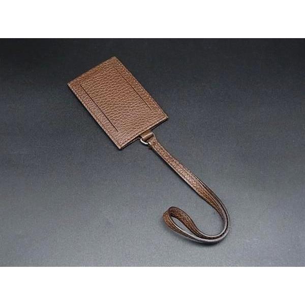 GUCCI（グッチ） □美品□ インターロッキングG レザー ラゲッジタグ