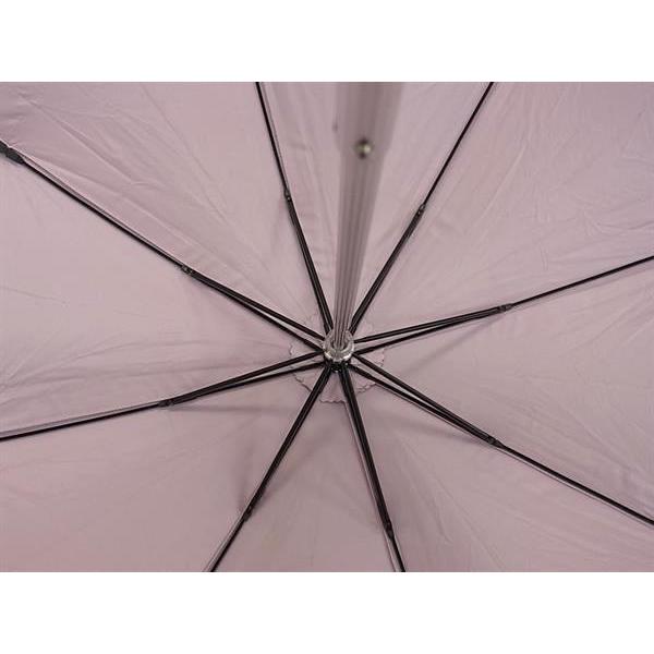 ラルフローレン☆雨天専用折りたたみ傘　ピンク POLO RALPH LAUREN 雨傘 折りたたみ傘 ボーダー （ピンク