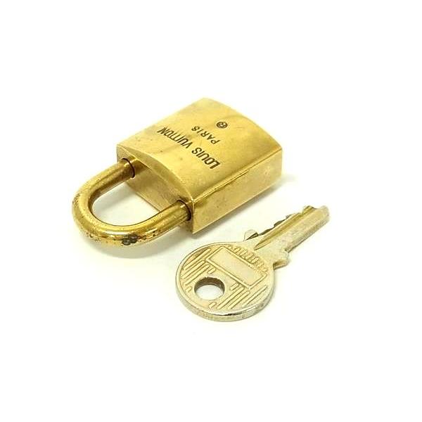 【kaa】LV南京錠 LOUIS VUITTON（ルイ・ヴィトン） カデナ 南京錠 パドロック 221 鍵