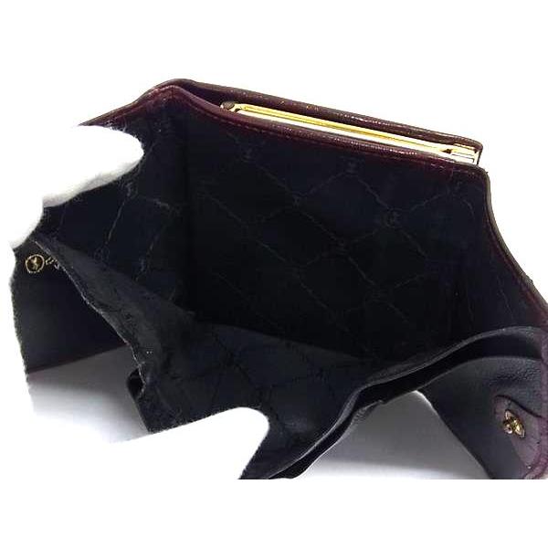 GOLD PFEIL ゴールドファイル ハンドバッグ がま口 2way レザー GOLD PFEIL ゴールド ファイル レザー がま口 三つ折り 財布