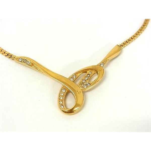 GIVENCHY ジバンシィ ヴィンテージ ラインストーン ネックレス