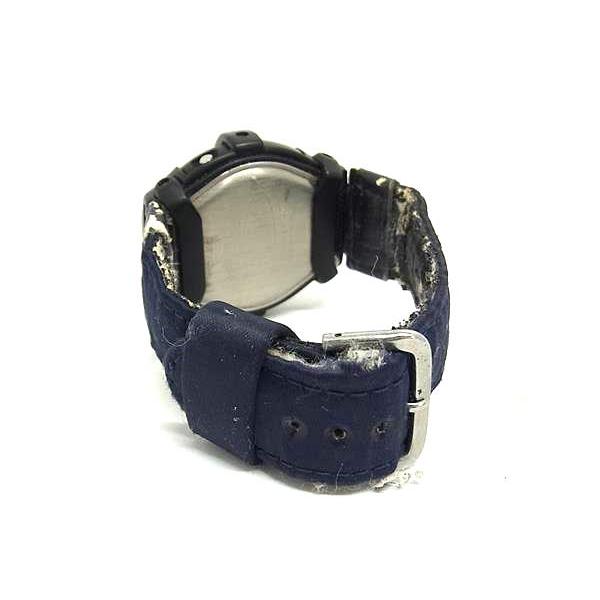 CASIO カシオ GT-001 G-SHOCK SS×ナイロン クォーツ 生活防水 腕時計 ウォッチ メンズ シルバー系×ネイビー系 DK1900 | CASIO | 02