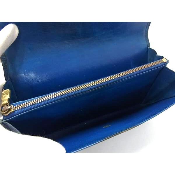 ルイヴィトン メンズ 二つ折り財布 エピ ポシェット ポルトモネクレディ LOUIS VUITTON ルイヴィトン エピ ポシェット ポルトモネ