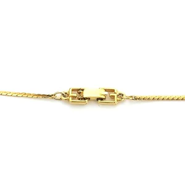 GIVENCHY ジバンシー　カラーストーン　ゴールド　チョーカー　ネックレス GIVENCHY ジバンシィ ラインストーン ネックレス ペンダント