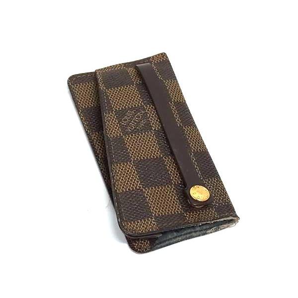 ■美品■ LOUIS VUITTON ルイヴィトン N62661 ダミエ クロシェットPM キーリング付き キーケース 鍵入れ ブラウン系 DK4930 | LOUIS VUITTON