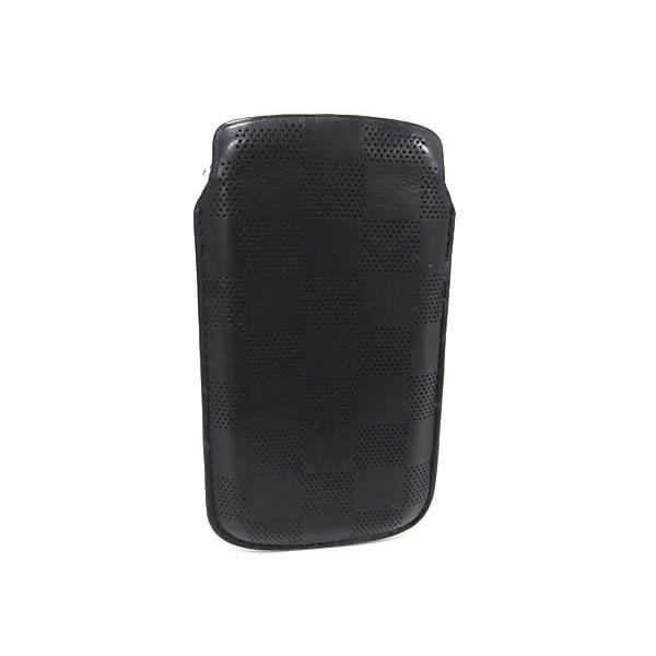 LOUIS VUITTON ルイヴィトン N63103 ダミエ アンフィニ アイフォンケース スマホケース マルチケース メンズ レディース ブラック系 DK6662 | LOUIS VUITTON