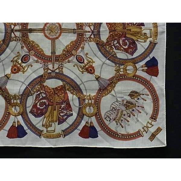 CELINE（セリーヌ） アニマル柄 総柄 スカーフ レディース メンズ