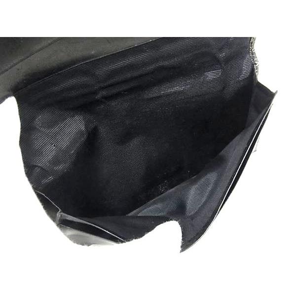 CELINE セリーヌ クロコダイル型押しレザー 二つ折り 長財布 札入れ