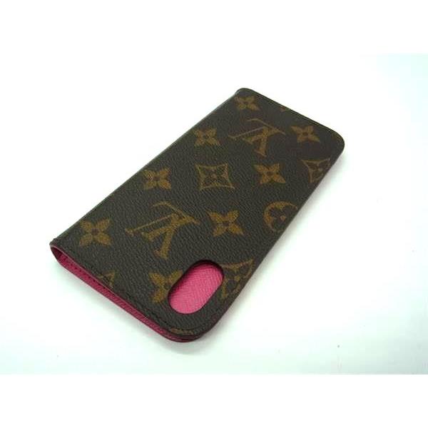 LOUIS VUITTON ルイヴィトン M63444 モノグラム フォリオ iPhone