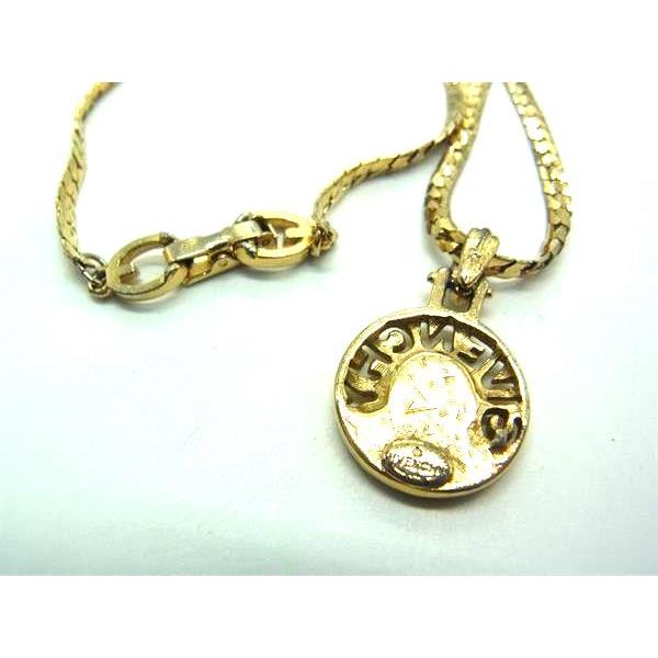 GIVENCHY ジバンシィ ロゴプレート ネックレス ペンダント