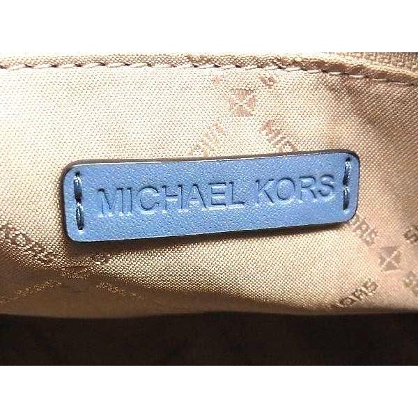 MICHAEL KORS（マイケルコース） □新品□未使用□ MK柄 PVC×レザー