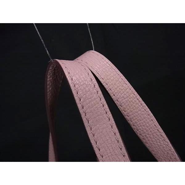 ■極美品■ BURBERRY バーバリー ノバチェック レザー×キャンバス ハンドバッグ ショルダーバッグ レディース ピンク系 FA3782 | BURBERRY | 03