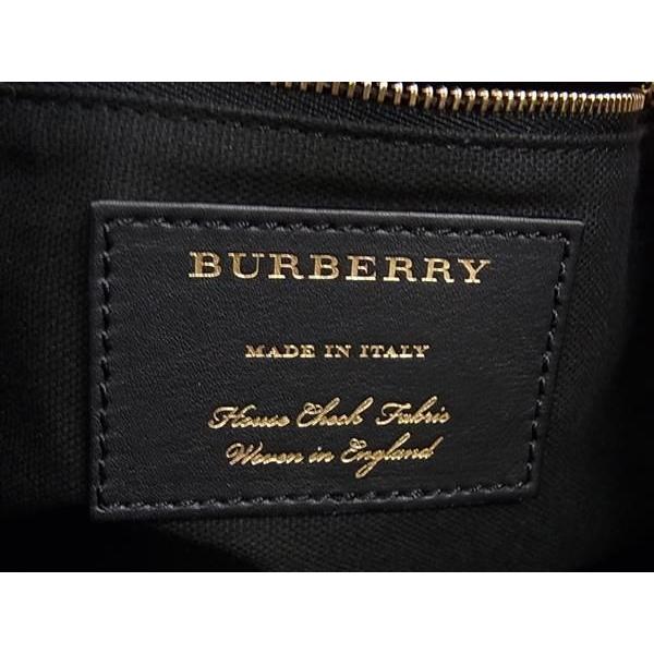 ■極美品■ BURBERRY バーバリー ノバチェック レザー×キャンバス ハンドバッグ ショルダーバッグ レディース ピンク系 FA3782 | BURBERRY | 09