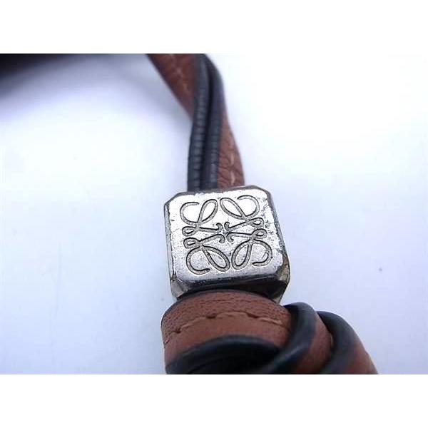 LOEWE ロエベ アナグラム レザー iPhone 11 対応 アイフォンケース スマホケース レディース ブラウン系 FA7777 | LOEWE | 05