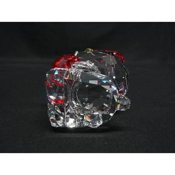 ■新品■未使用■ SWAROVSKI スワロフスキー サンリオ コラボ ハローキティ クリスタル オブジェ 置物 クリア×レッド系 FB4096 SWAROVSKI（スワロフスキー） □新品□未使用□ サンリオ コラボ