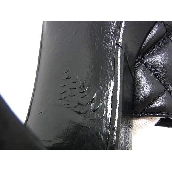 CHANEL □極美品□ シャネル ココマーク マトラッセ レザー