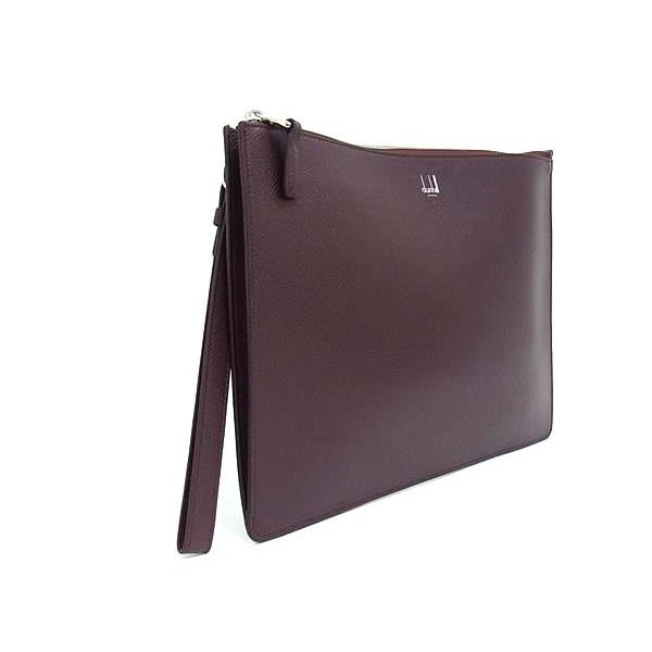 ■新品■未使用■ dunhill ダンヒル レザー クラッチバッグ セカンドバッグ メンズ レディース ボルドー系 FB6015 dunhill（ダンヒル） □新品□未使用□ レザー クラッチバッグ