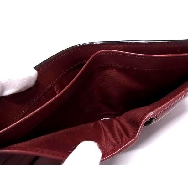 Bally □新品同様□ BALLY バリー レッドライン レザー 二つ折り 財布