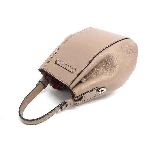 FURLA（フルラ） □新品同様□ ミアステラ レザー 巾着型 2WAY クロス