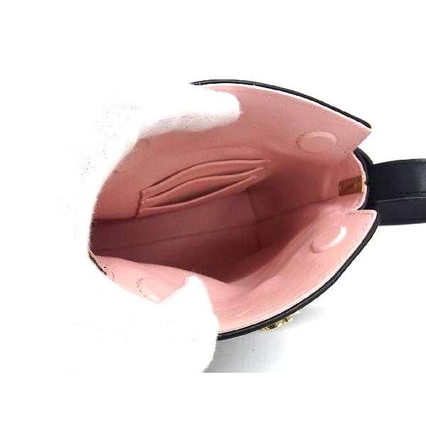 ■新品同様■ Ferragamo フェラガモ ガンチーニ レザー 2WAY ハンドバッグ ショルダー レディース ブラック系 FC0162 | FERRAGAMO | 06