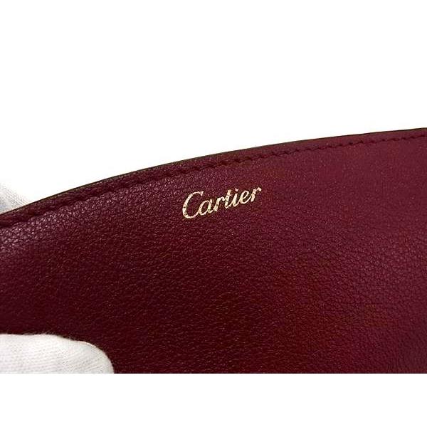Cartier □新品同様□ カルティエ レザー ポーチ マルチケース