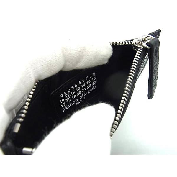■新品■未使用■ Maison Margiela メゾン マルジェラ レザー フラグメントケース コインケース コインパース ブラック系 FC2636 | Maison Margiela | 02