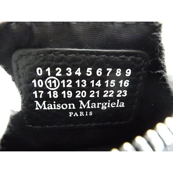 ■新品■未使用■ Maison Margiela メゾン マルジェラ レザー フラグメントケース コインケース コインパース ブラック系 FC2636 | Maison Margiela | 03