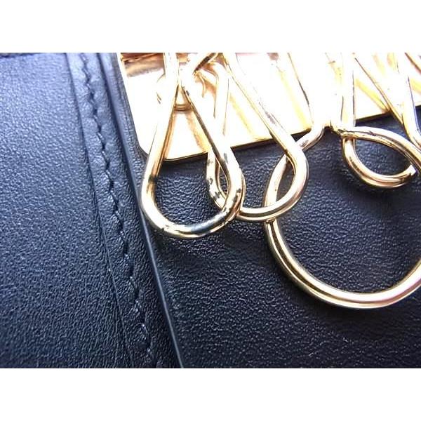 SAINT LAURENT □新品同様□ サンローラン レザー 6連 キー