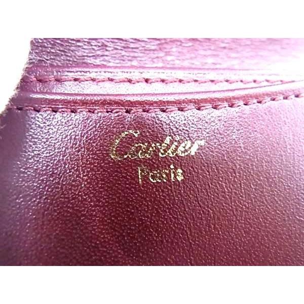 Cartier must de Cartier コインケース 定番☆Cartier SQUARE COIN PURSE MUST DE CARTIER コインケース