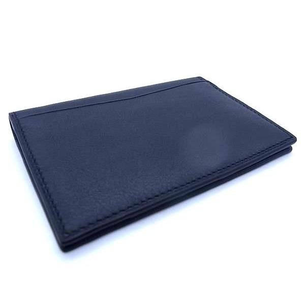 ■極美品■ dunhill ダンヒル ウィンザー レザー カードケース カード入れ 名刺入れ メンズ ブラック系 FD0256 dunhill（ダンヒル） □極美品□ ウィンザー レザー カードケース