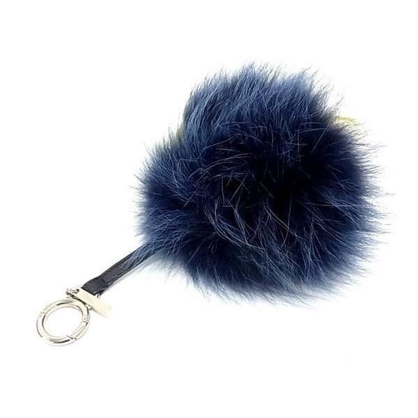 FENDI - ■美品■ FENDI フェンディ バッグバグズ モンスター ポンポンチャーム ファー キーホルダー キーリング チャーム FD2854 FENDI □美品□ フェンディ バッグバグズ モンスター ポンポン